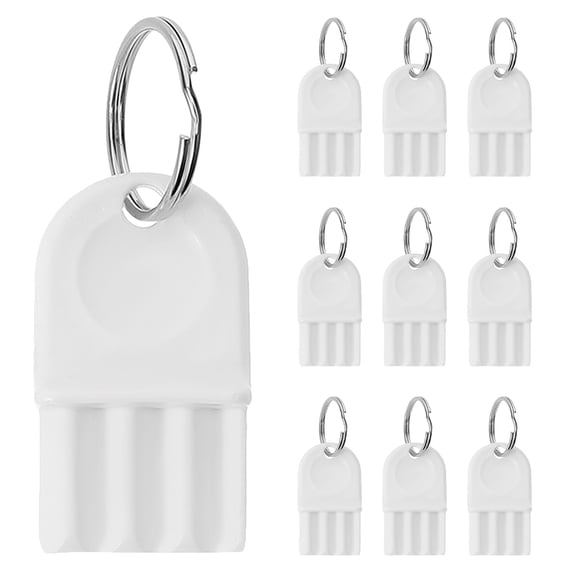 Soimiss 10Pcs Universal Paper Towel Dispenser Keys Compatible with Folded and Waffle Paper Towel Holders