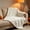 White, variant on chaungfeng Halloween Jacquard Blanket 2D, White Ghost, 27.5 x 39 Inch | Cute & Spooky, Plush Throw Blanket, for Halloween Home Bed Sofa Couch Chair Decor