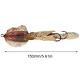 thumbnail image 2 of Cebo suave calamar luminoso UV 60g/15cm cebo biónico para pesca en barco aguas profundas cebo suave Lua cebo falso (Color-L), 2 of 9