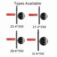 thumbnail image 5 of Bicycle Saddle Seatpost Seat Post Rod -Bike Rod Road Saddle Tube Beautiful Lines B G12989, 5 of 6