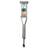 Hugo Lightweight Adjustable Aluminum Crutches, Adult, 5'2" to 5'10"