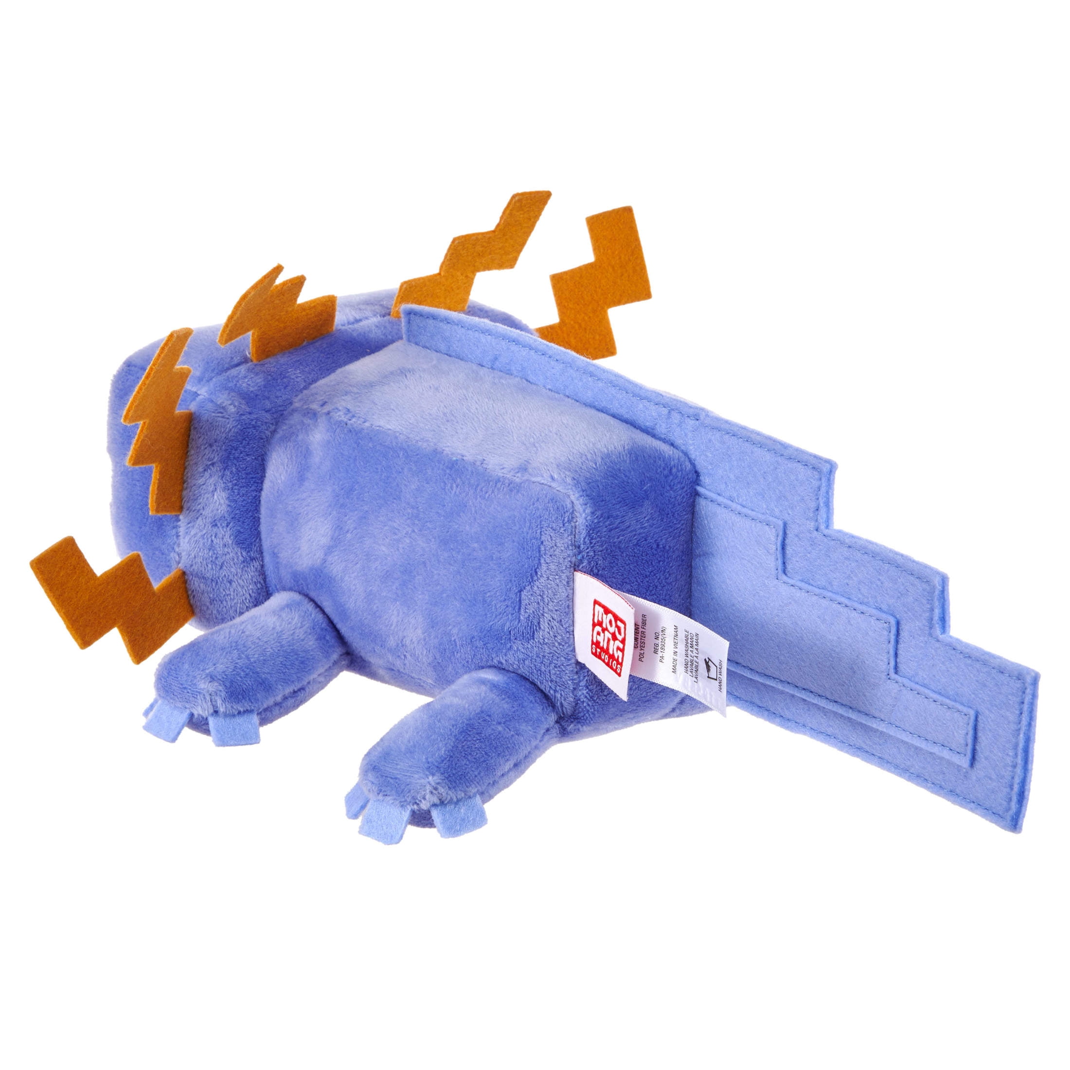 Minecraft Plush Blue Axolotl Toy, 8-inch Collectible Soft Doll Inspired by Video Game Character