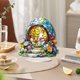 thumbnail image 4 of Adorable conejito de Pascua en 2D con orejas caídas Decoración acrílica Adorno festivo, 4 of 8