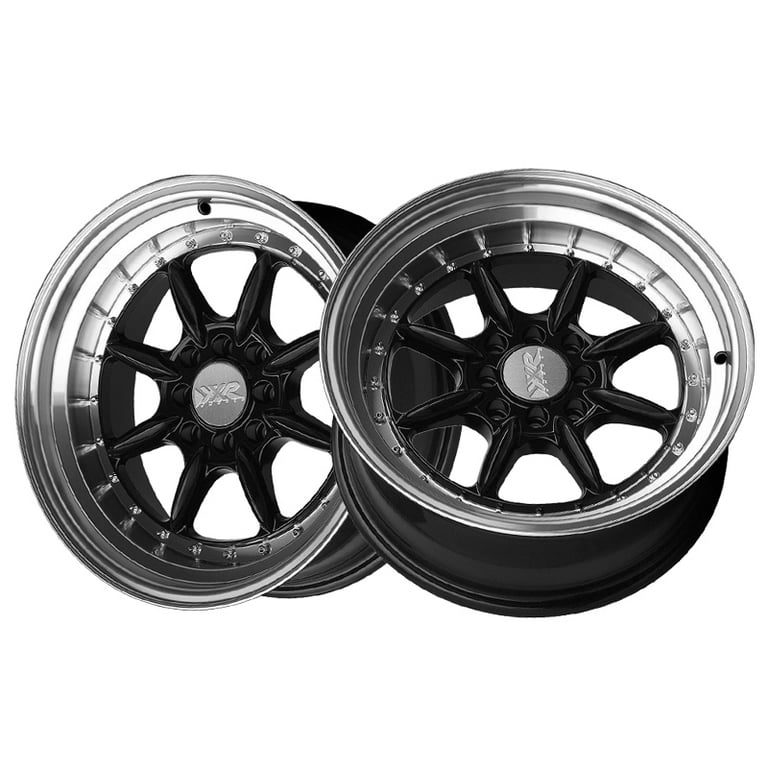 RR XXR 002.5 16x8 4x100/4x114.3 0et Black / ML Wheel - Walmart.com