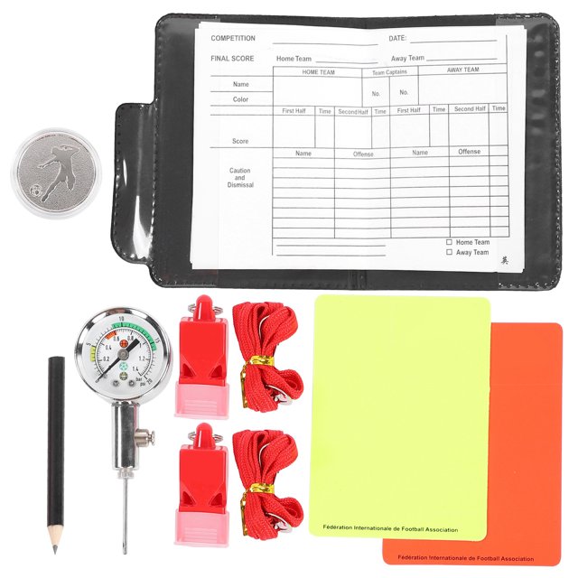 Kit de herramientas para árbitros de fútbol, kit de árbitro de fútbol de tela Oxford, kit de árbitro de fútbol, bolsa para árbitro de fútbol, confiable y duradera