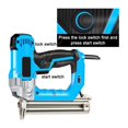 thumbnail image 2 of Electric Nailer And Stapler Furniture Staple Gun For Frame With Staples &amp; Nails Carpentry Woodworking Tools F30 Straight Nails, 2 of 6