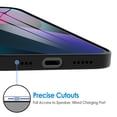 thumbnail image 6 of JETech Ultra Slim (0.35mm Thin) Case for iPhone 13, 6.1-Inch, Camera Lens Cover Full Protection, Lightweight, Matte Finish PP Hard Minimalist Case, Support Wireless Charging (Black), 6 of 6