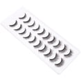 thumbnail image 3 of 10 Pairs 3D Eyelashes False Eye Lashes Makeup False Eyelashes for Cosplay, 3 of 8