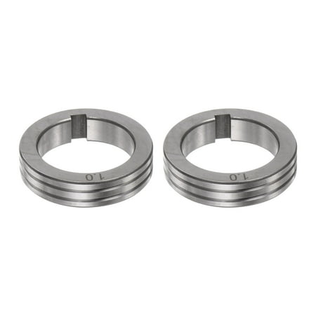 

Uxcell U Groove 0.04 Mig Welder Wire Feed Drive Roller 35x25x8x4mm Keyway Width 2 Pack