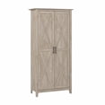 thumbnail image 1 of Bush Furniture Key West Bathroom Storage Cabinet with Doors in Washed Gray, 1 of 6