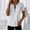 White, variant on BRGZLK Short Sleeve Tops For Women Pullover with Half Zipper Shirts Summer Fashion 2026 School Outfits For Teachers