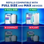 Zevo Full Size Refill: 2 Indoor Light Trap Refill Cartridges Capture House Flies, Fruit Flies, and Gnats (2 Full Size Refill Cartridges)