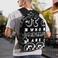 thumbnail image 6 of Easygdp Not All Who Wander Are Lost 2 Casual Laptop Backpack, Backpack for School, Travel, Business, 6 of 6
