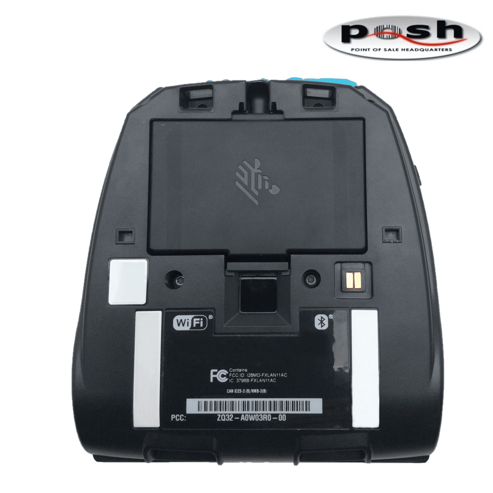 Zebra ZQ320 Plus 3" Mobile Thermal Printer – Bluetooth, USB - w/Cable, Battery, Belt Clip - PN: ZQ32-A0W03R0-00