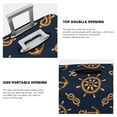 thumbnail image 4 of Anchor Steering wheel Rope vintage Luggage Cover Anti Scratch, Elastic Suitcase Protector Suitcase Covers for Luggage Fits 18-32 Inch Luggage, 4 of 5