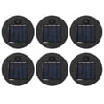 thumbnail image 3 of 6 Pcs Solar Lights Replacement Top 7 Lumens Solar Lantern Parts LED Solar Panel Lantern Lid Lights for Outdoor Hanging, 3 of 7