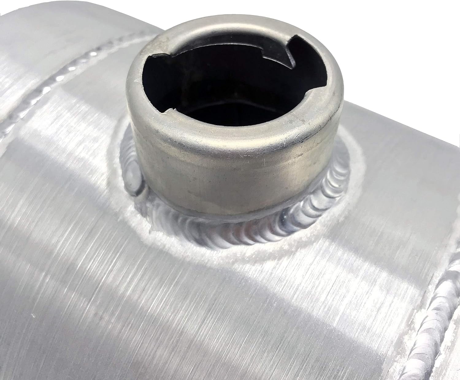 JSD With Internal Baffle 2.5 Gallons 12 x 8 Center Fill Spun Fuel Tank / Gas Tank 1/4 NPT For Go Cart