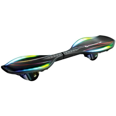 Razor Black Label Ripstik Ripster Light-up, Caster Skateboard with Multi-Color Lights, for Child 8 