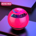 thumbnail image 1 of Feltree 360° Stereo Bluetooth Speaker with Colorful Lights, High Quality Sound Home Audio System with Memory Card Slot and Radio, 1 of 8