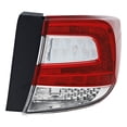thumbnail image 4 of KarParts360 For Subaru Impreza 2017 18 19 20 21 2022 Tail Light Assembly Driver And Passenger Side | Pair | Outer | CAPA | Red and Clear Lens | SU2804110C, SU2805110C | 84912FL11A, 84912FL10A, 4 of 6