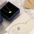 thumbnail image 4 of Uxcell Heart Initial Necklaces for Women, Alphabet Pendant Dainty Letter Necklace with Box and Card Letter S Gold, 4 of 7