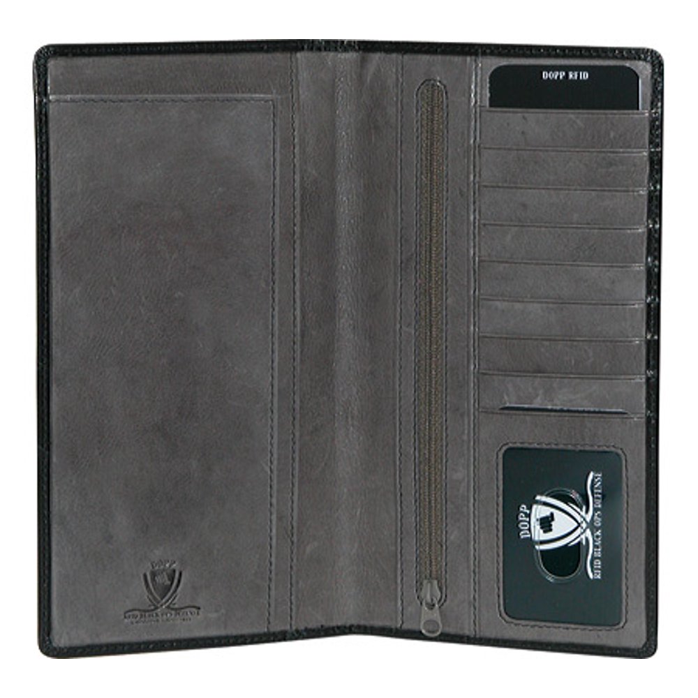 Dopp Men's Wallets Alpha RFID Passport Travel Wallet