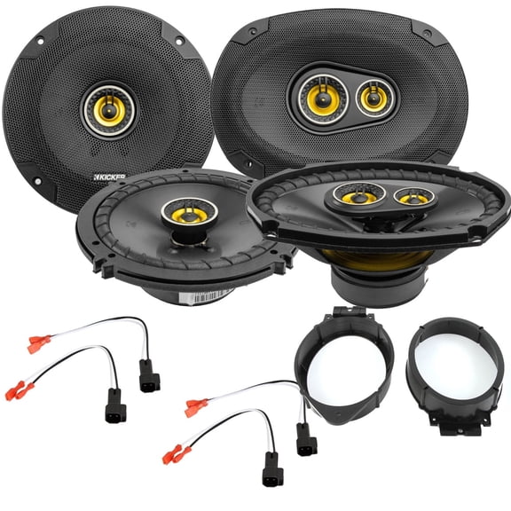 Kicker CS Series Factory Speaker Upgrade Package for Select 2014-2025 Vehicles from GMC, Chevrolet