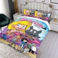 thumbnail image 3 of Sabrina: La Serie Animada Conjunto de sábanas temático, trío de piezas, cómodo y amigable con la piel, diseño único, regalo de decoración para el hogar para familiares, amigos y fans,135cm *200cm, 3 of 6
