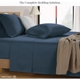 thumbnail image 4 of Softest Cotton Sheets Double Sheet Set Pc Set Thread Count Sateen Bedding Deep Pocket Sheets Cooling Sheets Double Size Sheets Breathable Bed Set (), 4 of 9