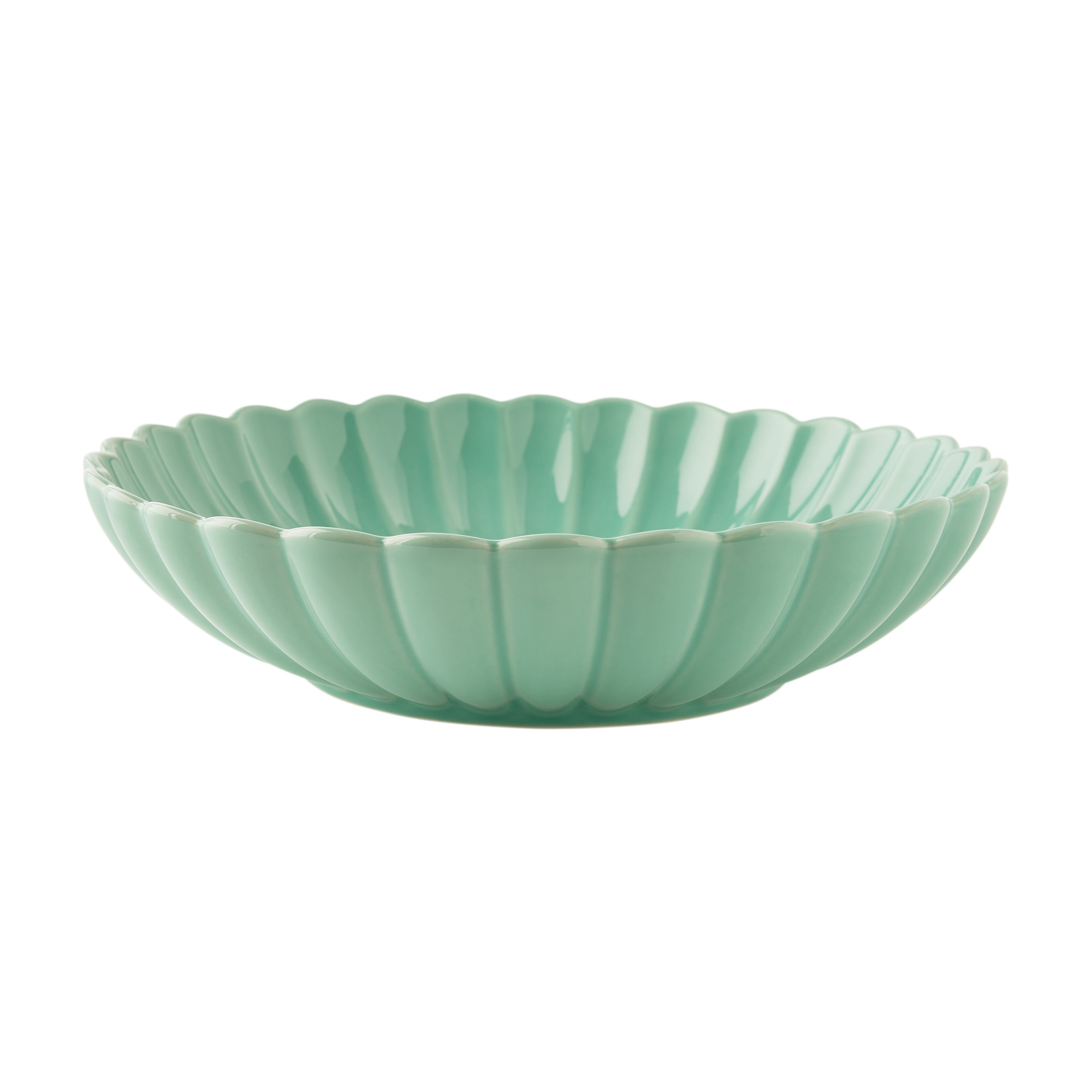 The Pioneer Woman Colette Stoneware 11-inch Serving Bowl, Green