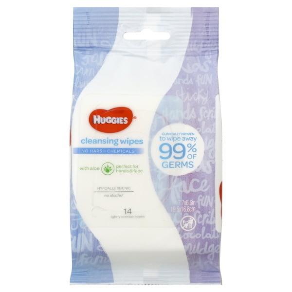 huggies cleansing wipes