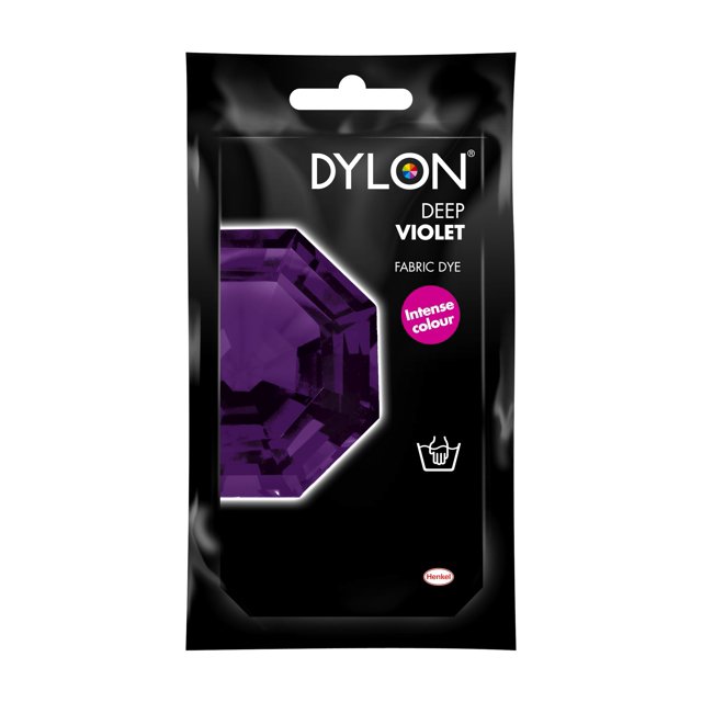 Tinte para telas Dylon Violeta Intenso en sobre para teñido a mano