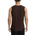 thumbnail image 5 of Men’s BIG and TALL 2 Pack Active Gym Sleeveless Shirts Crew Neck Muscle Tank Top, 5 of 5