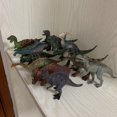 thumbnail image 1 of 13 Styles 15cm Small Dinosaur Models Toys Jurassic Tyrannosaurus Indominus Rex Triceratops Brontosaurus Gifts for Children13 in 1 Deng Xun unisex, 1 of 1