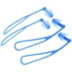 thumbnail image 2 of GOOHOCHY 2 pares de tapones de silicona para los oídos, ergonómicos, impermeables y con cuerda para colgar, para adultos y niños (azul)., 2 of 8
