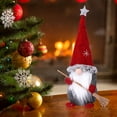 thumbnail image 4 of Navidad Hecho A Mano De Pie De Peluche Escandinavo Sueco Tomte Gnomos Santa Elfo Juguete Invierno Decoración De Mesa Para El Hogar matsuzay HA039147-00, 4 of 6
