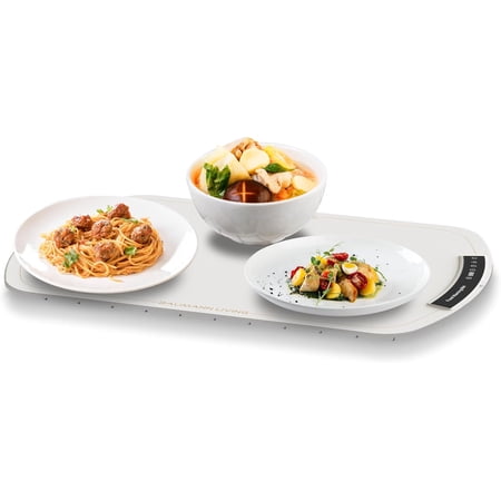 Flexible Electric Warming Mat with Timer and Temperature Control Settings Ideal Parties, Events, and Dinner get-Together.