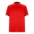 thumbnail image 6 of POTETI Short Sleeve Polo Shirts for Men Big And Tall Collared Casual Shirts Solid Patchwork Tops, 6 of 6