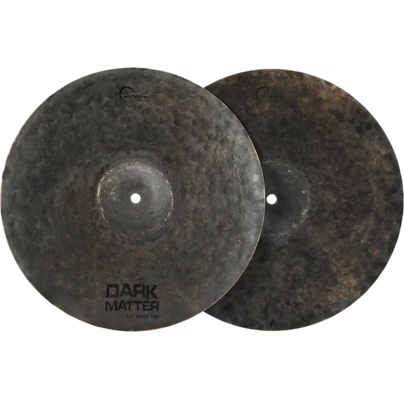 Dream Cymbals and Gongs DMHH14 Dark Matter Series Hi Hat Cymbal - 14 inch