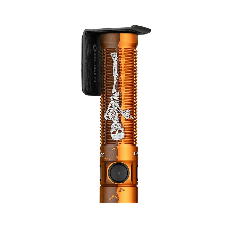 Olight Baton 3 Pro Orange Skeleton Rechargeable Flashlight, 1500