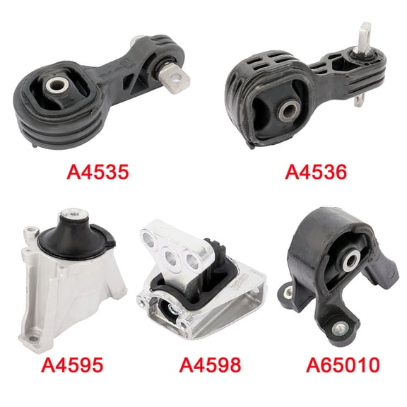 AUTOMUTO Engine Mount motor kit fit for 2007 2008 2009 2010 2011 for Honda CR-V 2.4L Auto