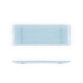 thumbnail image 5 of Turgla Fusion Glass 13.75" x 5" x h:0.5" Rectangular Blue Glass Platter (Set of 2), 5 of 6