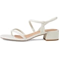 thumbnail image 2 of Cole Haan Calli Thong Block Heel Sandal 40 mm Egret Leather 8 B M, 2 of 5