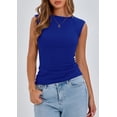 thumbnail image 3 of Remera PRETTYGARDEN Verano 2025 con Mangas Capa y Tejido Acanalado XXL, 3 of 8