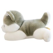 NWJ Husky Dog Plush Toy - Large Adorable Stuffed Animal, Soft Sleep Pillow for Kids, Perfect Cuddle Companion