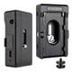 thumbnail image 2 of Placa de Adaptador de Batería 1/4 Pulgada de Tornillo de Tornillo Frío Adaptador de Zapatilla de Batería Placa de Cargador para NP-F550 para NP-F750, 2 of 7