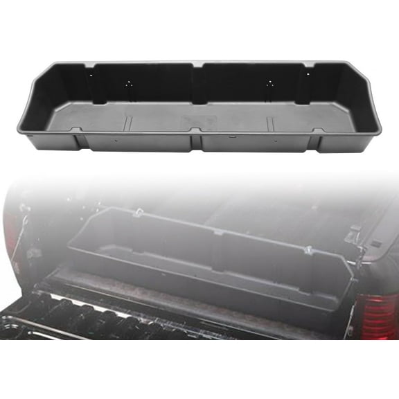 LOSTAR Full Size Truck Bed Storage Cargo Organizer Fits Ram Silverado Sierra Tundra