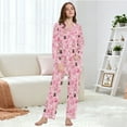 thumbnail image 6 of joogoo Pajamas Set for Women Christmas Ball Nutcracker Long Sleeve Pjs Loungewear XXL, 6 of 7