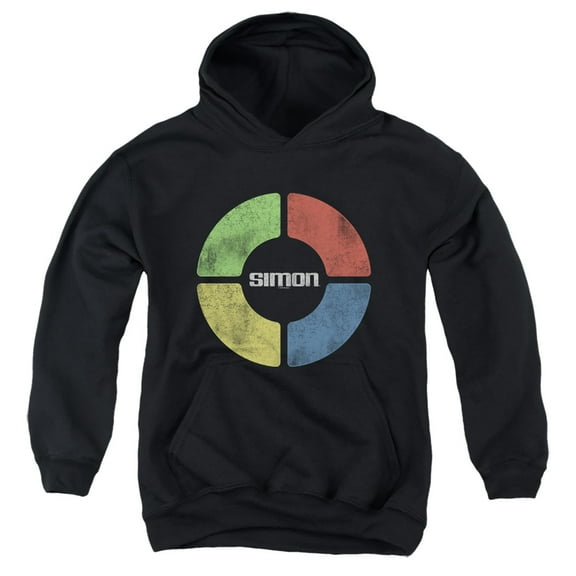 Simon Simple Simon Youth Pullover Hoodie Sweatshirt Black
