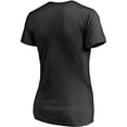 thumbnail image 3 of Women's Fanatics Black Florida Panthers Overtime V-Neck T-Shirt, 3 of 3